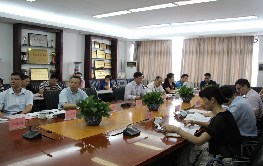 广东省中职学校教学诊改工作调研汇报及反馈会在我校举行