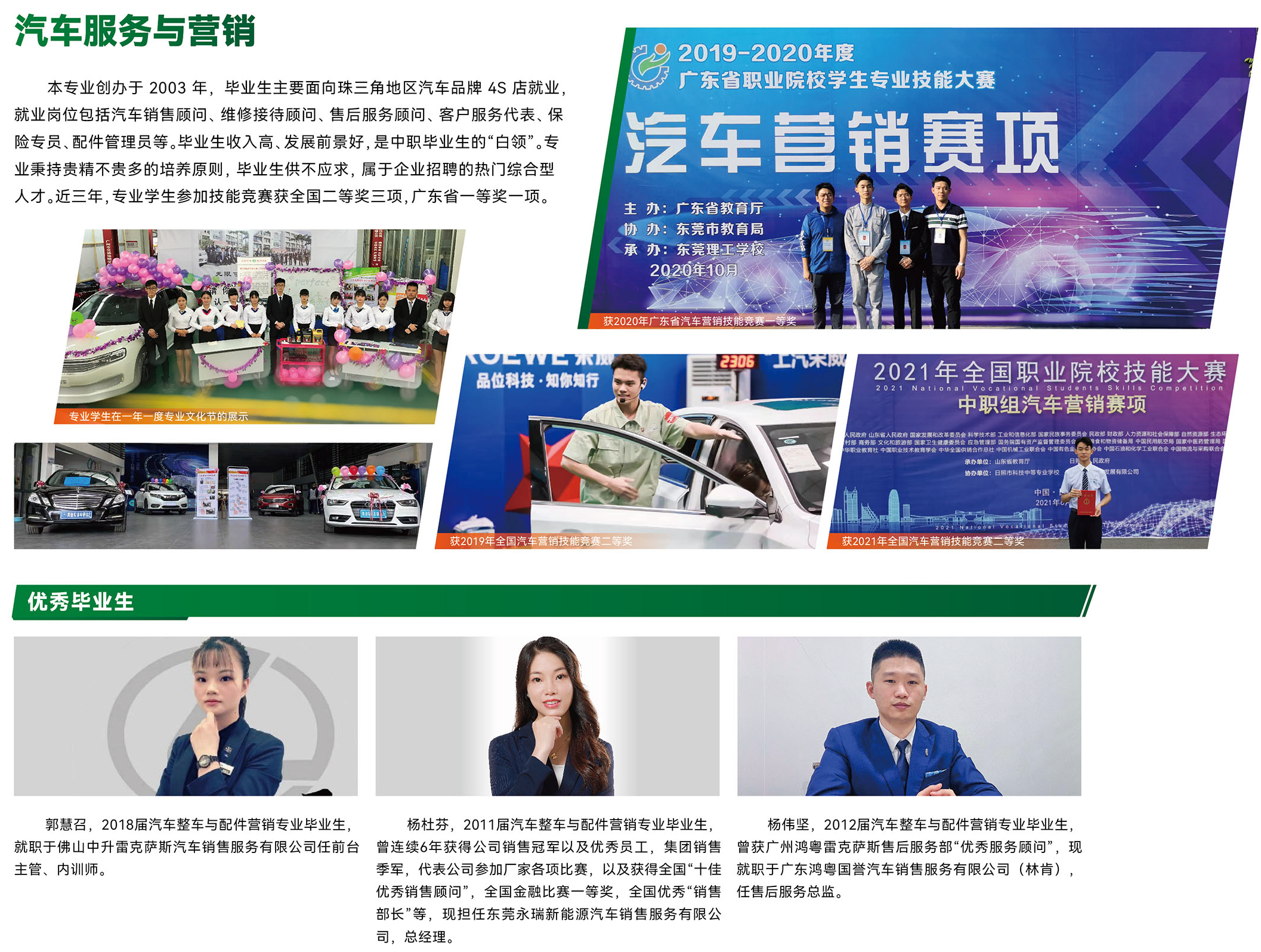汽车服务与营销专业
